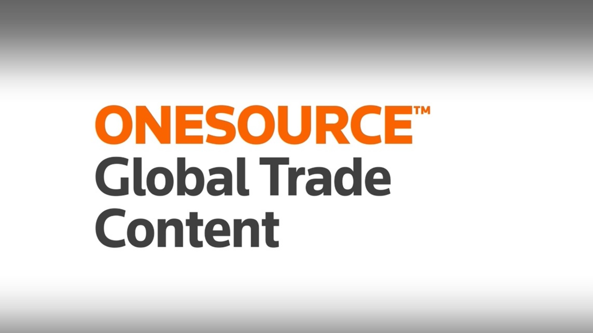 湯森路透 ONESOURCE Global Trade Content | Taiwan | Thomson Reuters